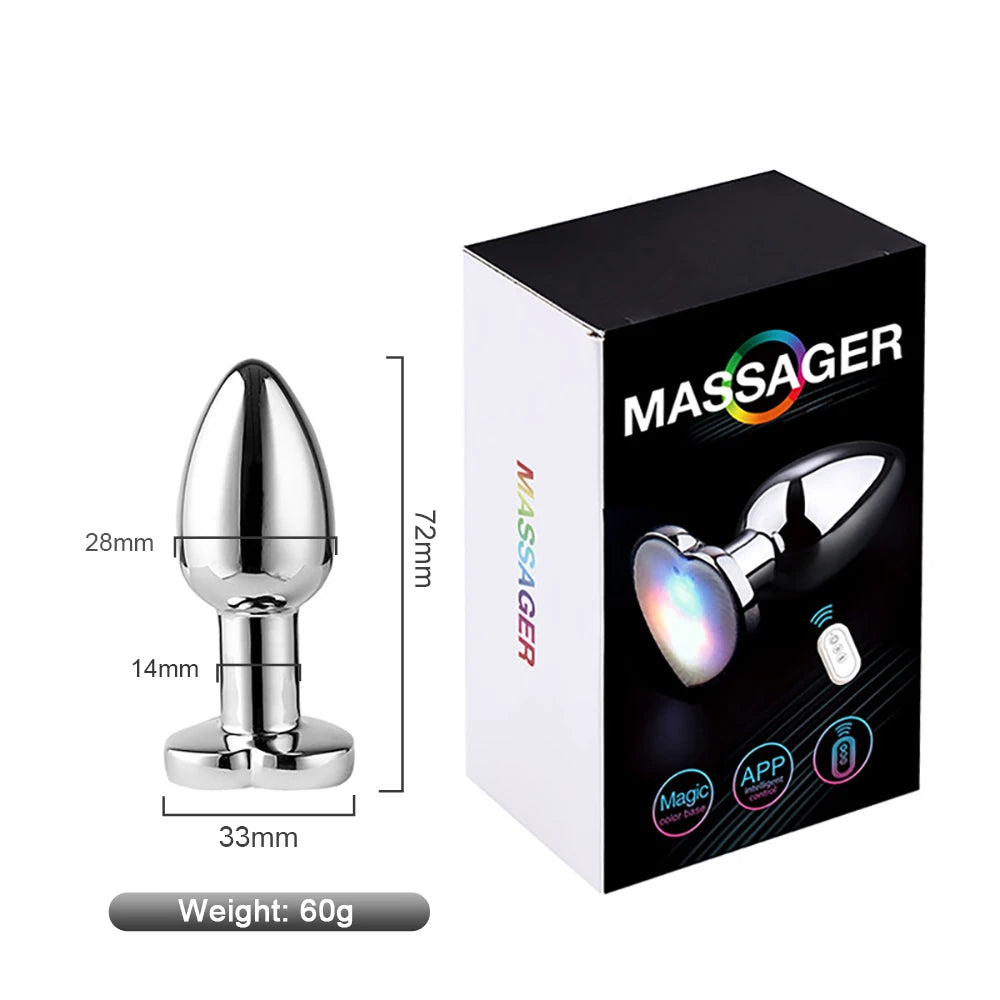 LumaPulse™ App-Controlled LED Anal Plug