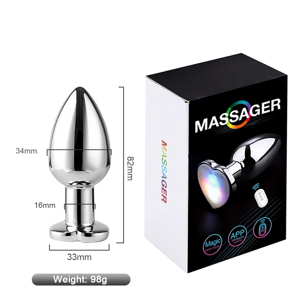 LumaPulse™ App-Controlled LED Anal Plug